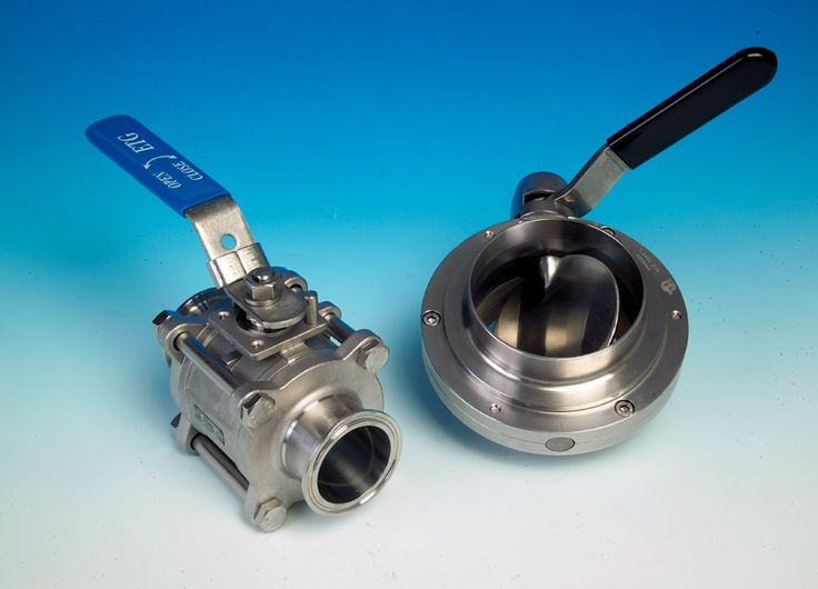 Ball, Butterfly, Sampling Valves for Dairy
